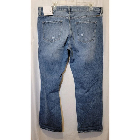 KanCan High Rise Boyfriend Jeans Stretch Destressed Women's Size 15/31 NWT - Picture 3 of 6